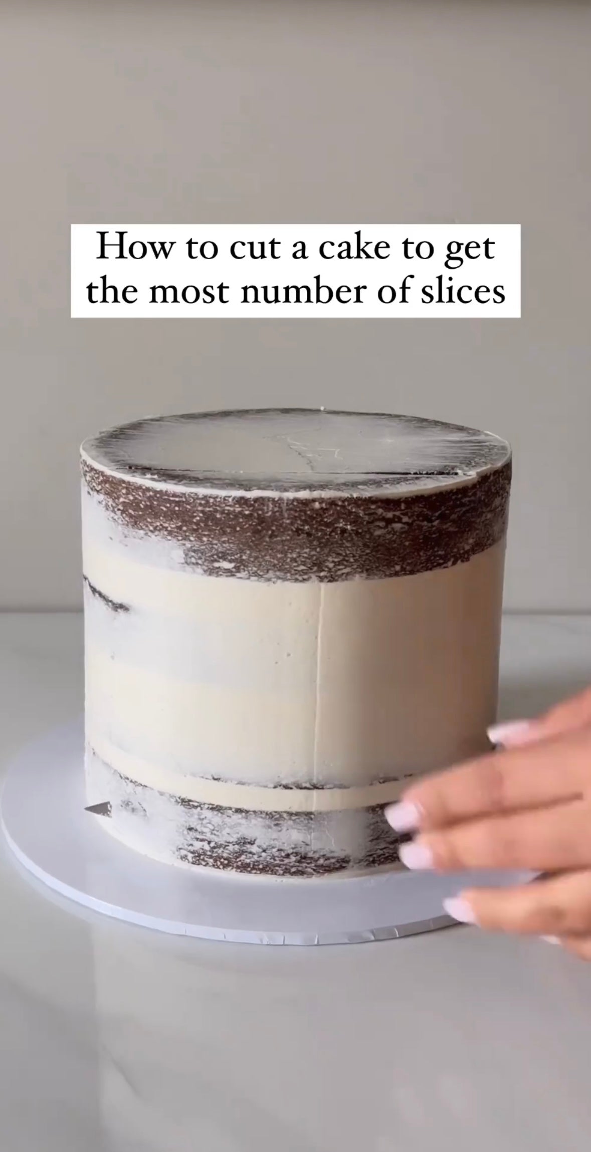 How To Cut Our Cakes